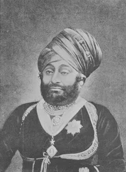 Maharaja Mansinhji II, Raj Sahib von Dhrangadhra